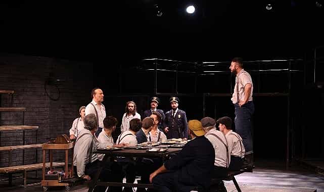 esaretin bedeli cankayada sahne aldi