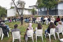 gencler niluferin ucpinar mahallesinde bir araya geldi