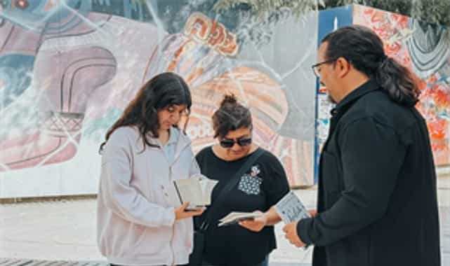 gezici kutuphane ege universitesi metro duraginda