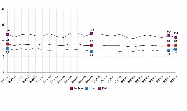 isgucu istatistikleri eylul 2025