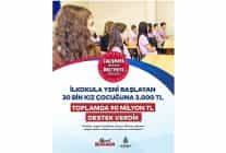 kizlar okusun diye ibbden 30 bin haneye egitim destegi