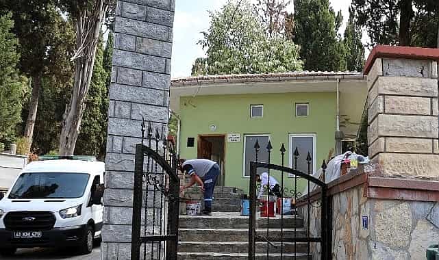 mezarliklar buyuksehirle piril piril