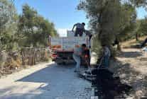 milas belediyesi ilcemiz mahallelerindeki hummali calismalarini surduruyor