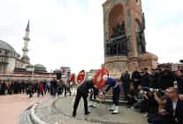 taksimde cumhuriyetin 102 yil kutlamasi