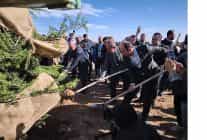 baskan altay gelecege nefes konyaya hayat programinda ogrencilerle fidan dikti