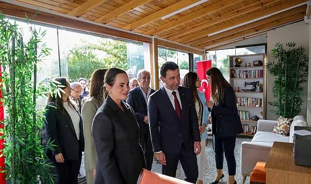 Bayraklı'da “Bahar Evi” kapılarını açtı 1 bayraklida bahar evi kapilarini acti