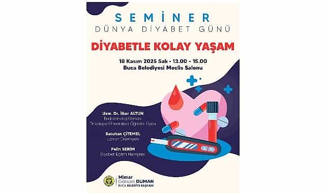 buca belediyesinden diyabet semineri