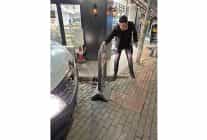 cali mahallesinde kaldirim isgallerine sabah operasyonu