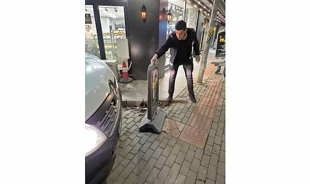 cali mahallesinde kaldirim isgallerine sabah operasyonu