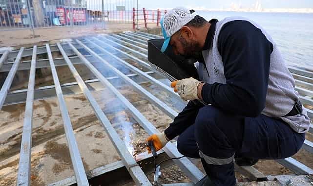 degirmendere sahiline yeni yaya gecis koprusu