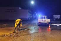 edremit belediyesi yagislara karsi 7 24 calisiyor