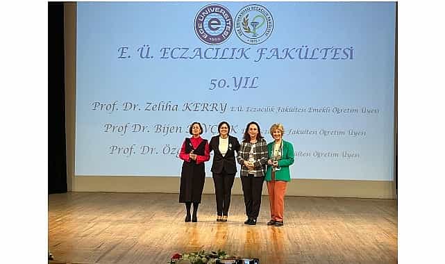 EÜ Eczacılık Fakültesi kuruluşunun 50. yıl dönümünü coşkuyla kutladı 1 eu eczacilik fakultesi kurulusunun 50 yil donumunu coskuyla kutladi