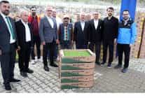 gebzeli ciftciye 500 bin sebze fidesi