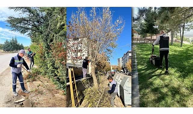 ilcenin dort bir yaninda ekipler is basinda