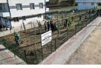 inegollu genclerden ornek davranis 32 fidan toprakla bulustu