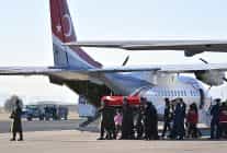 kahraman sehitlerimiz resmi torenle ebediyete ugurlandi