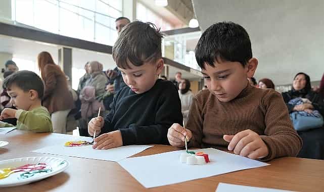 keciorenli cocuklar workshop ile doyasiya eglendi
