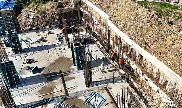 kou camii ve otopark projesinde ilerleme yuzde 40