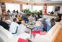 kuzdere halkindan baskan topalogluna tesekkur ziyareti