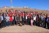 milli agaclandirma gununde keciorende fidanlar toprakla bulustu