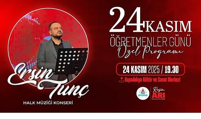 nevsehir belediyesinden ogretmenler gunune ozel konser