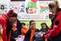 osmangaziden ogrencilere afet farkindalik egitimi