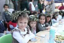 sakranda 6 geleneksel zeytin kirma senligi duzenlendi