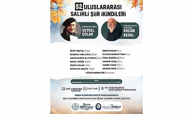 t c salihli belediyesi 52 siir ikindilerini duzenliyor