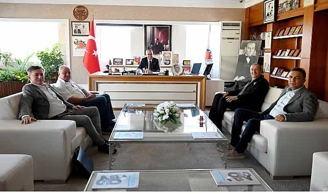 Yalçın’dan Başkan Topaloğlu’na nezaket ziyareti 1 yalcindan baskan topalogluna nezaket ziyareti