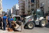 yenisehirde kaldirim isgallerine gecit yok