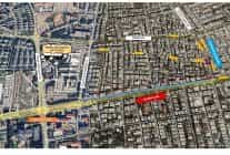 100 yil bulvarinda asfalt calismasi