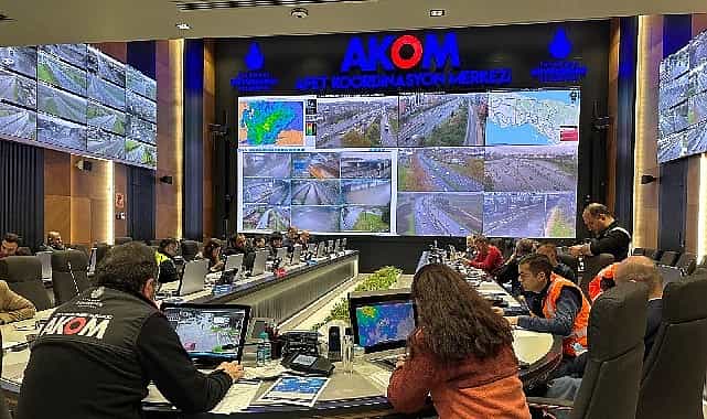 akomdan saganak yagis uyarisi ibb ekipleri teyakkuzda