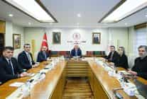 baskan altay bakanlarla konya projelerini gorustu