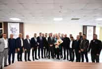 baskan cercioglu yenipazar muhtarlari ile bir araya geldi