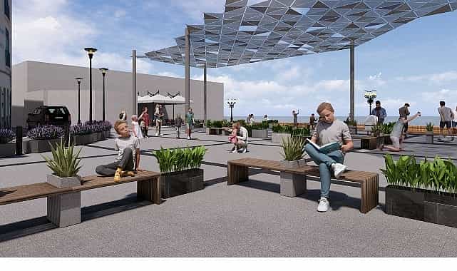 baskan mesut ergin ayvalikin denize acilan yeni meydanini kentimize kazandiriyoruz 1