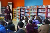 cocuklar yazar burcu baharla dodonun yolculuguna cikti