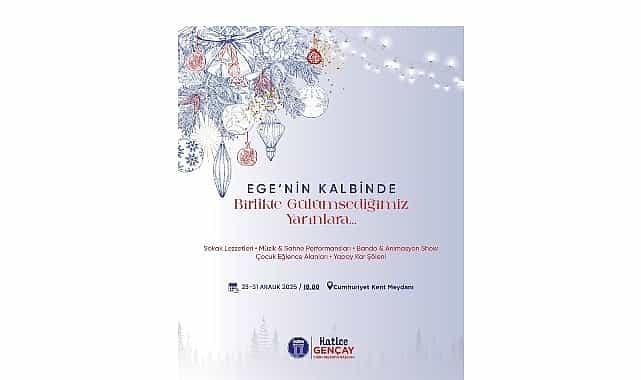 Ege’nin Kalbi Didim’de Yılbaşı Coşkusu Başlıyor 1 egenin kalbi didimde yilbasi coskusu basliyor