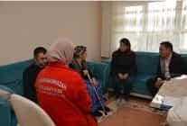 engelli bireyler ve aileleri ziyaret edildi