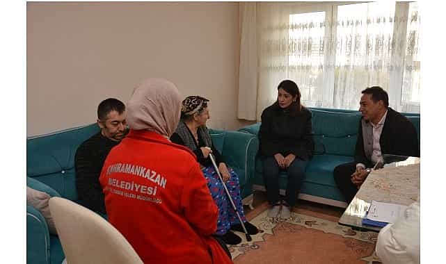 engelli bireyler ve aileleri ziyaret edildi