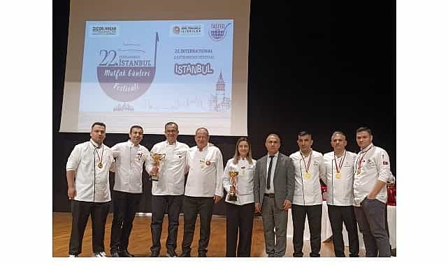 ESBAŞ Aşçıları Uluslararası Yarışmadan Altın Ünvanlarla Döndü 1 esbas ascilari uluslararasi yarismadan altin unvanlarla dondu