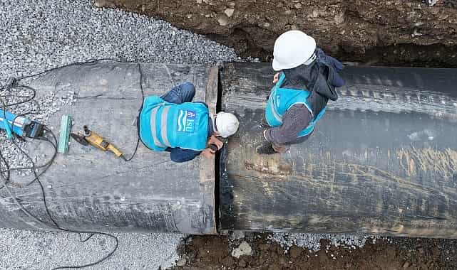 Halıdere’de Altyapı Çalışmaları Tüm Hızıyla Devam Ediyor 1 haliderede altyapi calismalari tum hiziyla devam ediyor