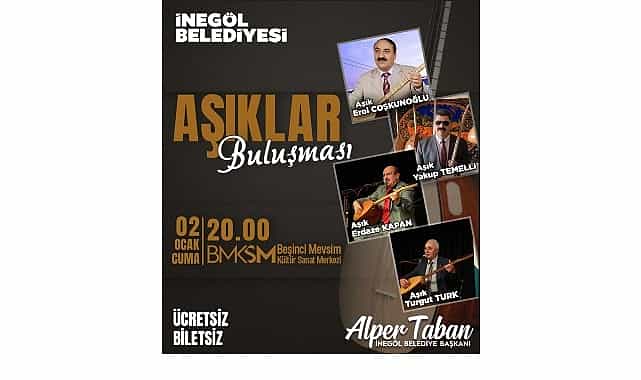 İnegöl Belediyesi’nden Aşıklar Buluşması’na Davet 1 inegol belediyesinden asiklar bulusmasina davet