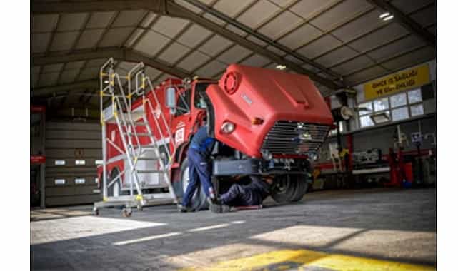 İtfaiye araçlarının bakım üssü: Mekatronik Atölyesi 1 itfaiye araclarinin bakim ussu mekatronik atolyesi