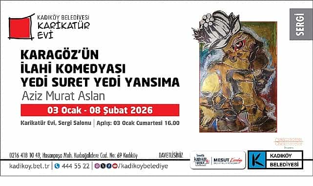 Karikatür Evi’nde Karagöz’ün İlahi Komedyası Sergisi 1 karikatur evinde karagozun ilahi komedyasi sergisi