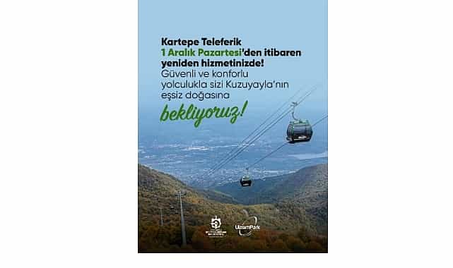Kartepe Teleferik’te bakım çalışmaları tamam 1 kartepe teleferikte bakim calismalari tamam