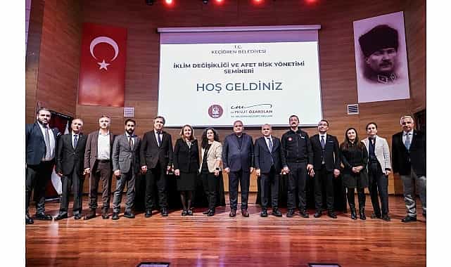Keçiören’de “İklim Değişikliği ve Afet Risk Yönetimi” Semineri Düzenlendi 1 keciorende iklim degisikligi ve afet risk yonetimi semineri duzenlendi