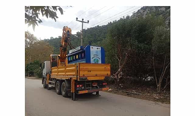 Kemer Belediyesi tarafından 2 mahalleye daha mobil atık getirme merkezi 1 kemer belediyesi tarafindan 2 mahalleye daha mobil atik getirme merkezi