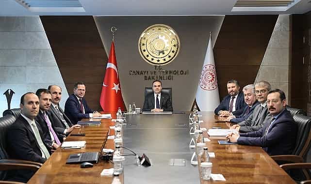Konya Heyeti Sanayi ve Teknoloji Bakanı Mehmet Fatih Kacır’ı Ziyaret Etti 1 konya heyeti sanayi ve teknoloji bakani mehmet fatih kaciri ziyaret etti