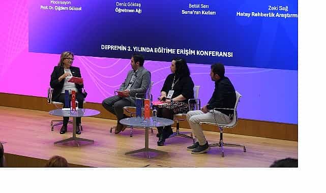 koruncuk vakfindan depremin 3 yilinda egitime erisim konferansi