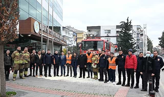 MASKİ’de Yangın Tatbikatı 1 maskide yangin tatbikati